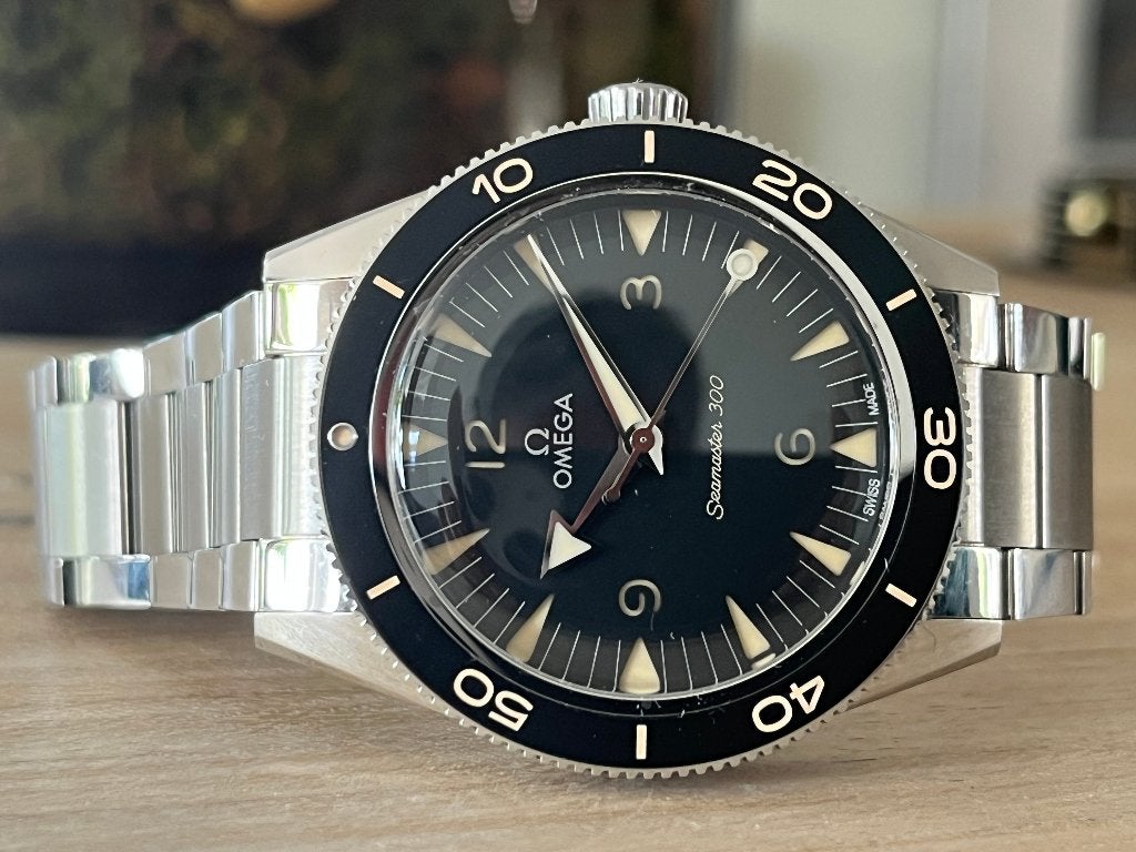 Omega Seamaster 300 Heritage, Bijoux, Sacs & Beauté, Montres | Hommes, Autres marques, Enlèvement ou Envoi, Acier, Acier