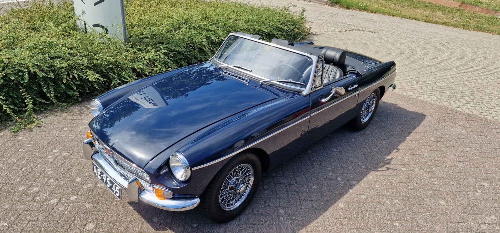 MGB roadster bwj 1967 overdrive, Cuir, Achat, Noir, Particulier