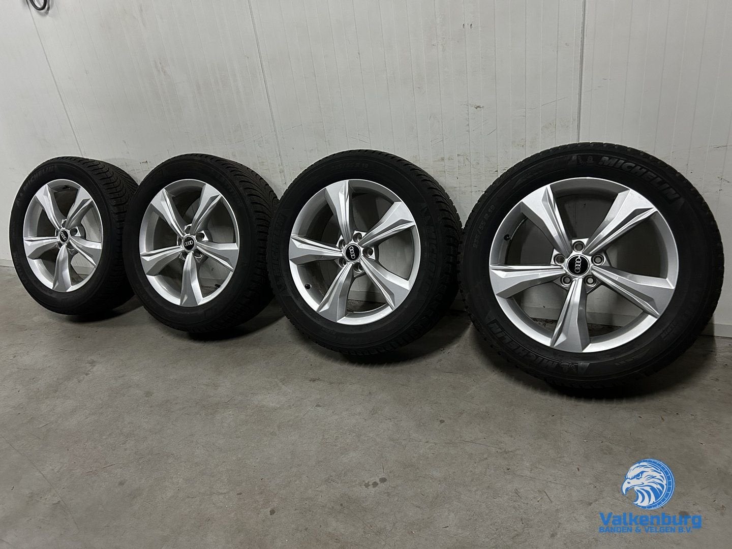 6-7mm! Originele Audi Q5 80A 19 inch rotor velgen 5x112 wint, Auto-onderdelen, Banden en Velgen, 19 inch, Gebruikt, -, -