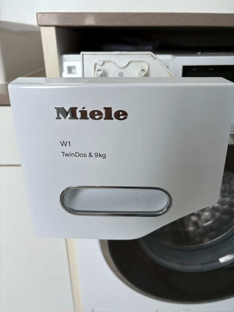 Miele WWG660 WCS TwinDos wasmachine 9 kg, Elektronische apparatuur, Ophalen, 1200 tot 1600 toeren, Gebruikt, 8 tot 10 kg