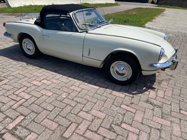 Triumph Spitfire MK III 1300 1968 Wit body off.., Auto's, Cabriolet, Wit, Handgeschakeld, Particulier