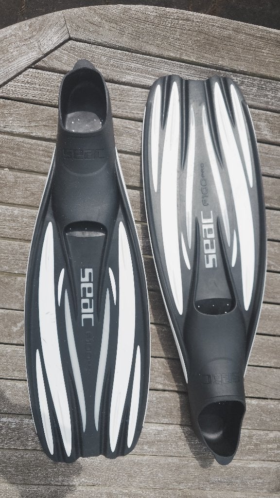 Duik vinnin Seac, Sports nautiques & Bateaux, Plongée, Enlèvement, Comme neuf, Palmes de natation ou de plongée