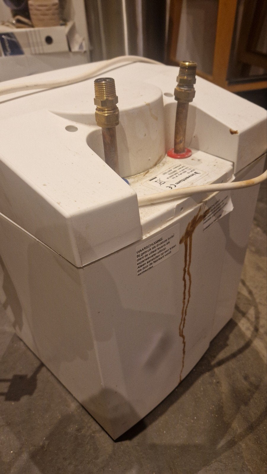 inventum boiler 10 liter, Doe-het-zelf en Bouw, Ophalen, Boiler