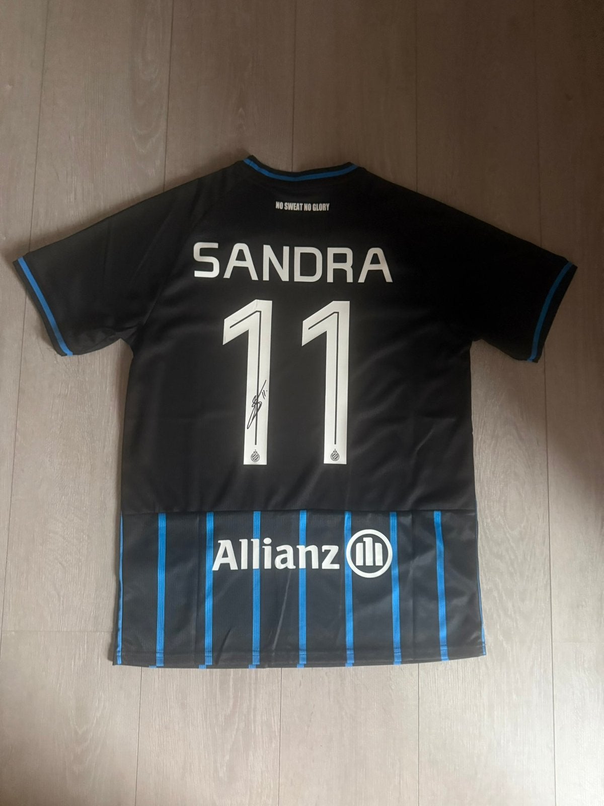 Cisse sandra geisneerd shirt mer bewijs, Envoi, Neuf, Taille 48/50 (M), Bleu