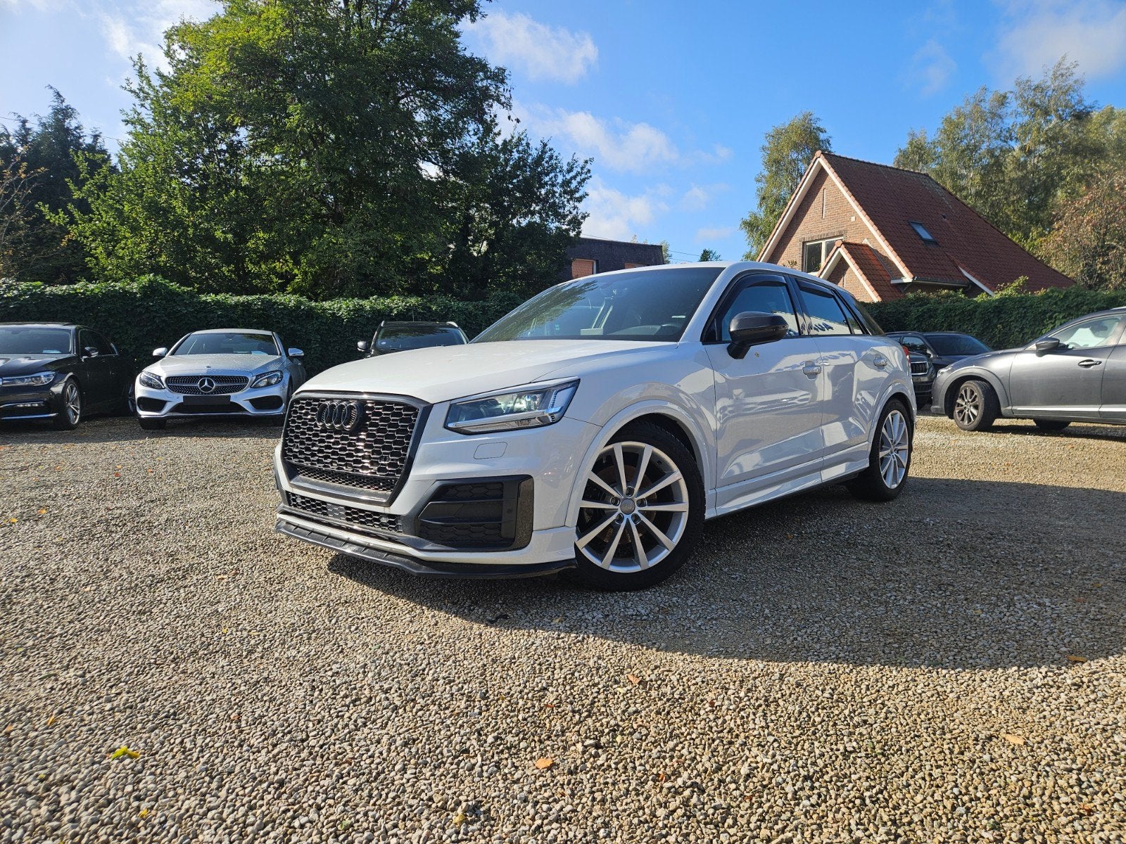 Audi Q2 look SQ2 1.4tfsi automaat, Auto's, Leder en Stof, Wit, https://public.car-pass.be/vhr/b0e706e5-0d4b-473c-912b-26dbe2a6e2e2