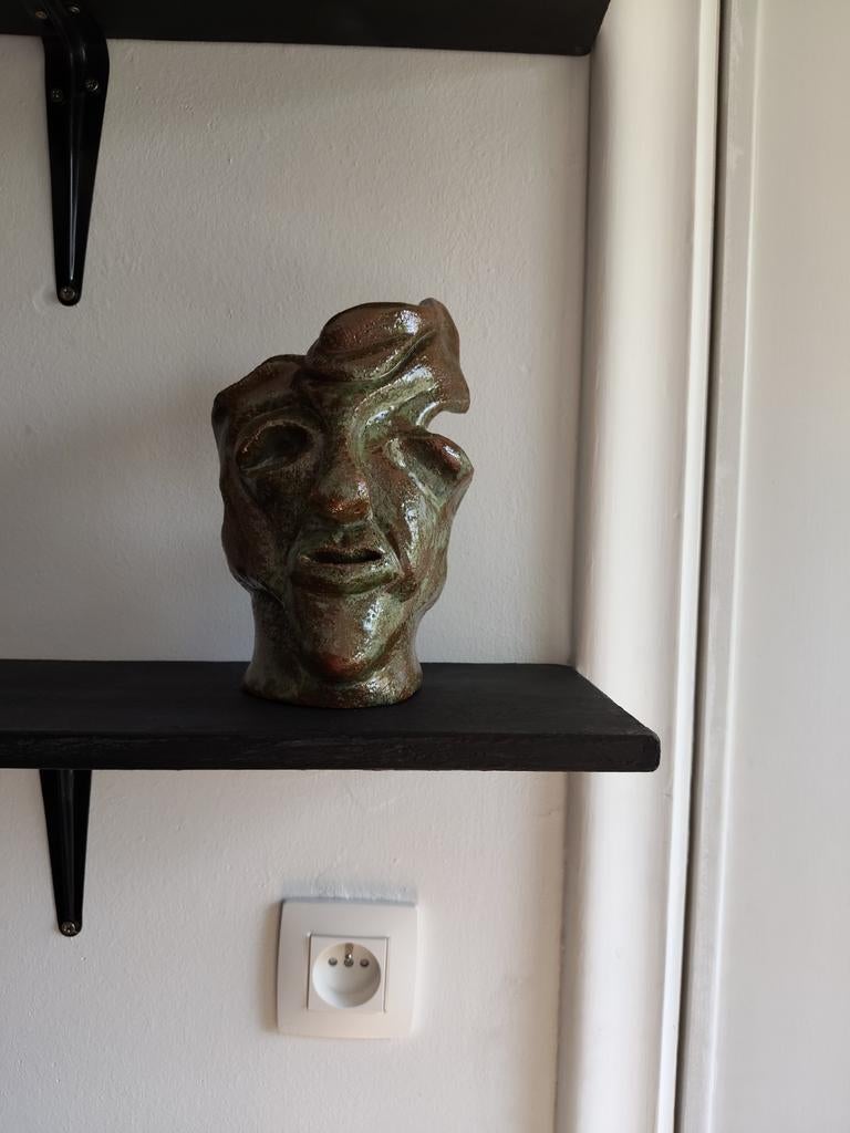 Keramiek hoofd, Antiek en Kunst, Ophalen of Verzenden