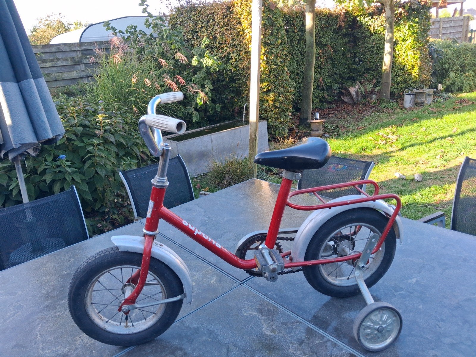 kinderfiets  supria, Ophalen