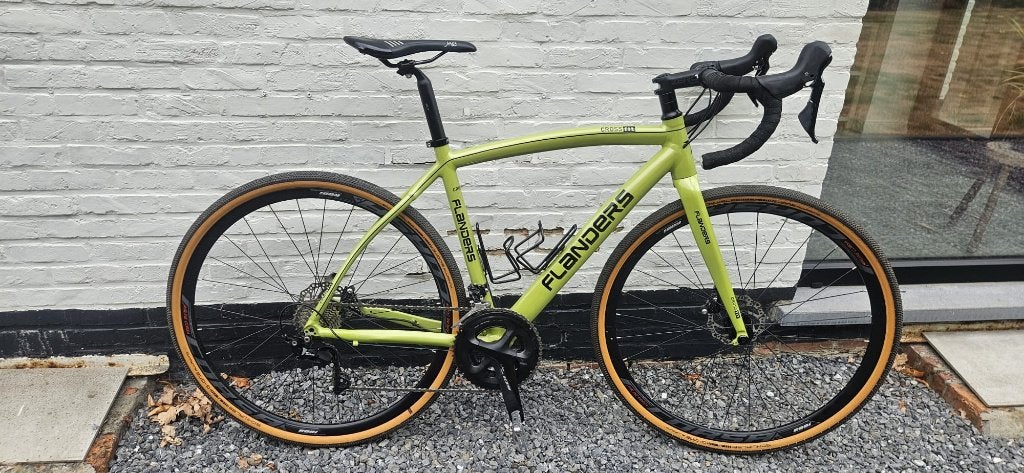 Gravelfiets Flanders Crossfit nieuw, Fietsen en Brommers, Fietsen | Racefietsen, Aluminium, Zo goed als nieuw, Meer dan 20 versnellingen