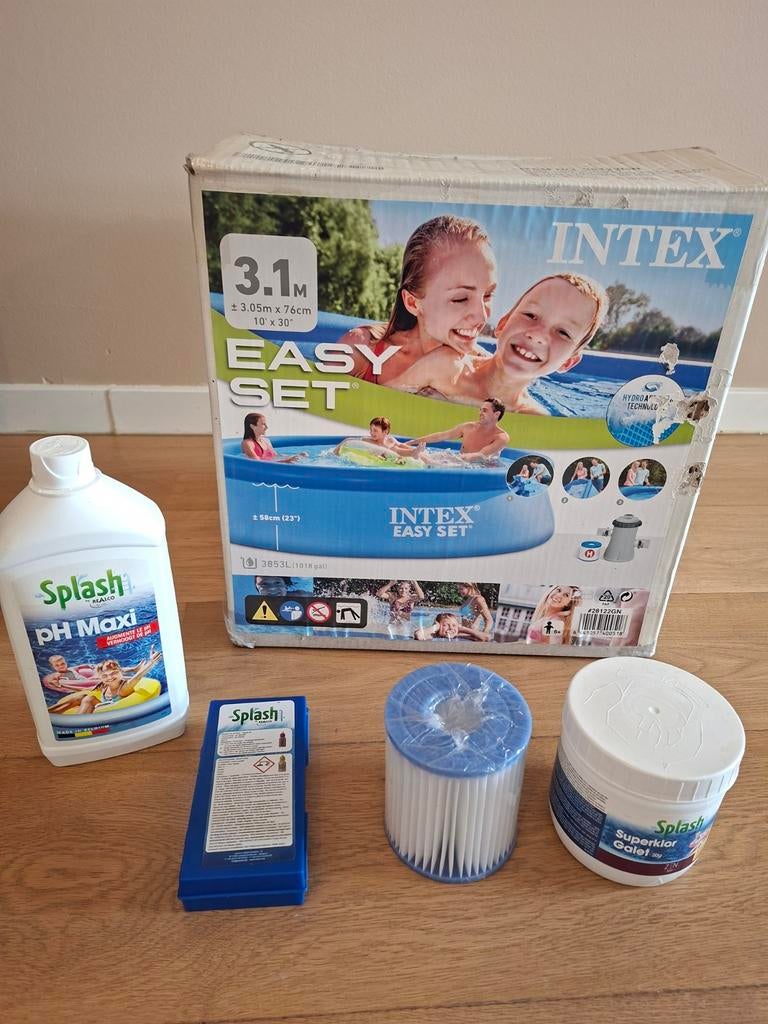 Zwembad Intex diameter 3,1m., Enlèvement