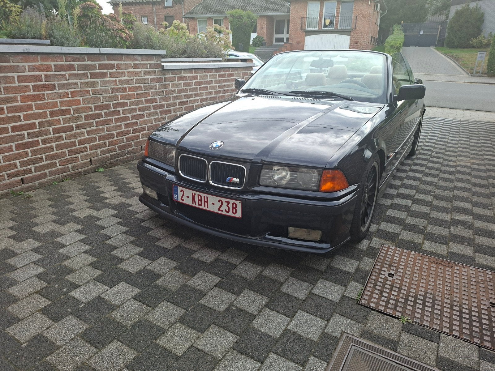 bmw e36, Euro 2, Achterwielaandrijving, Beige, Cabriolet