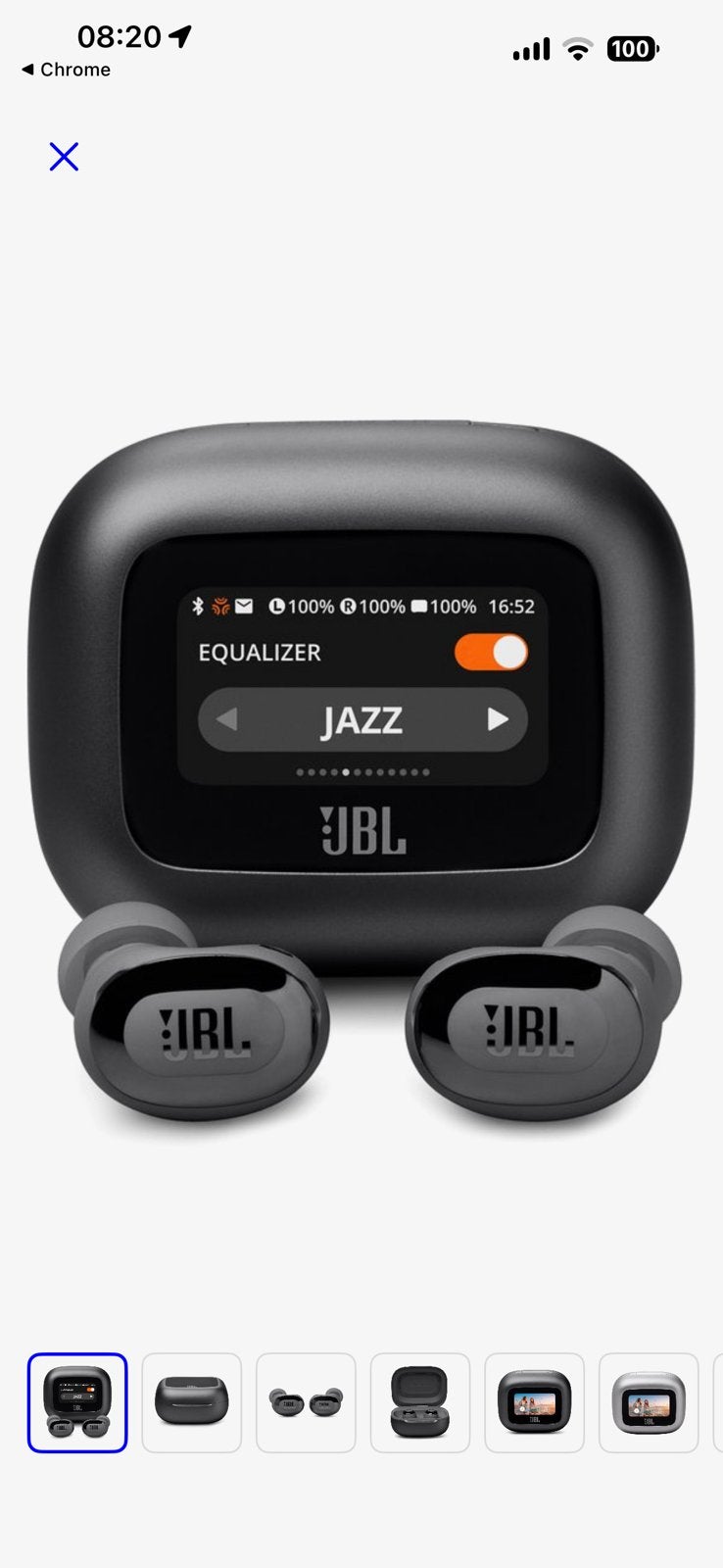 Nieuwe jbl beam 3, Audio, Tv en Foto, Hoofdtelefoons, Ophalen of Verzenden, Zo goed als nieuw, JBL