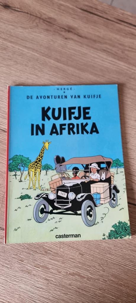 Strip Kuifje in Afrika, Boeken, Eén stripboek, Ophalen of Verzenden, Zo goed als nieuw, Hergé (George Rémi)