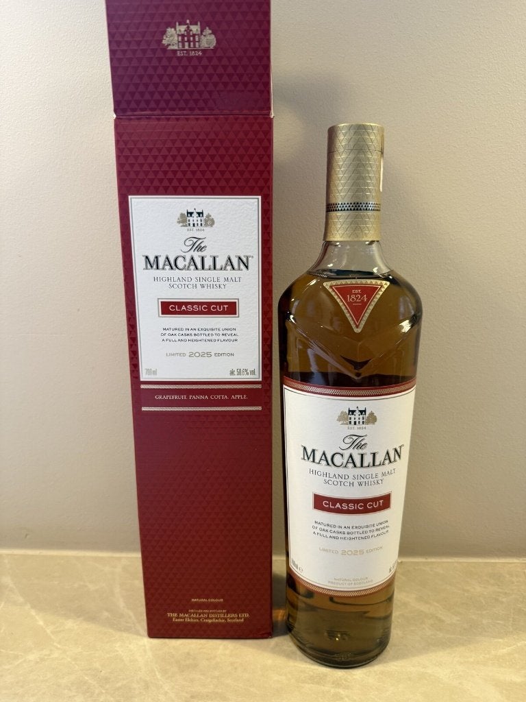 Macallan Classic Cut 2025 Edition 70cl 50,6% ongeopend, Verzamelen, Overige gebieden, Overige typen, Nieuw, Ophalen of Verzenden