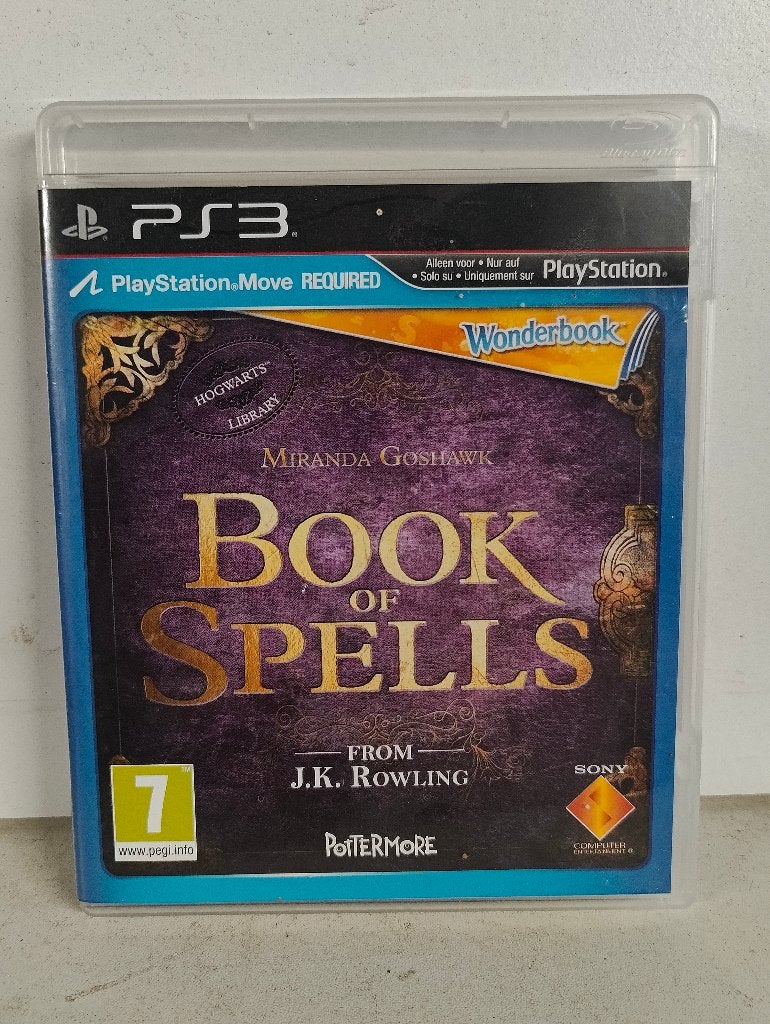 Playstation 3 game Book of spells (J.K. Rowling), Games en Spelcomputers, Games | Sony PlayStation 3, Ophalen of Verzenden, Zo goed als nieuw