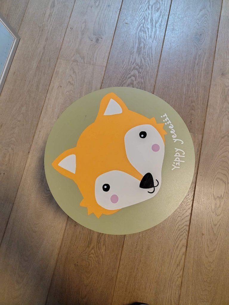 bijzettafel met mandje voor kinderen, Ophalen, Nieuw
