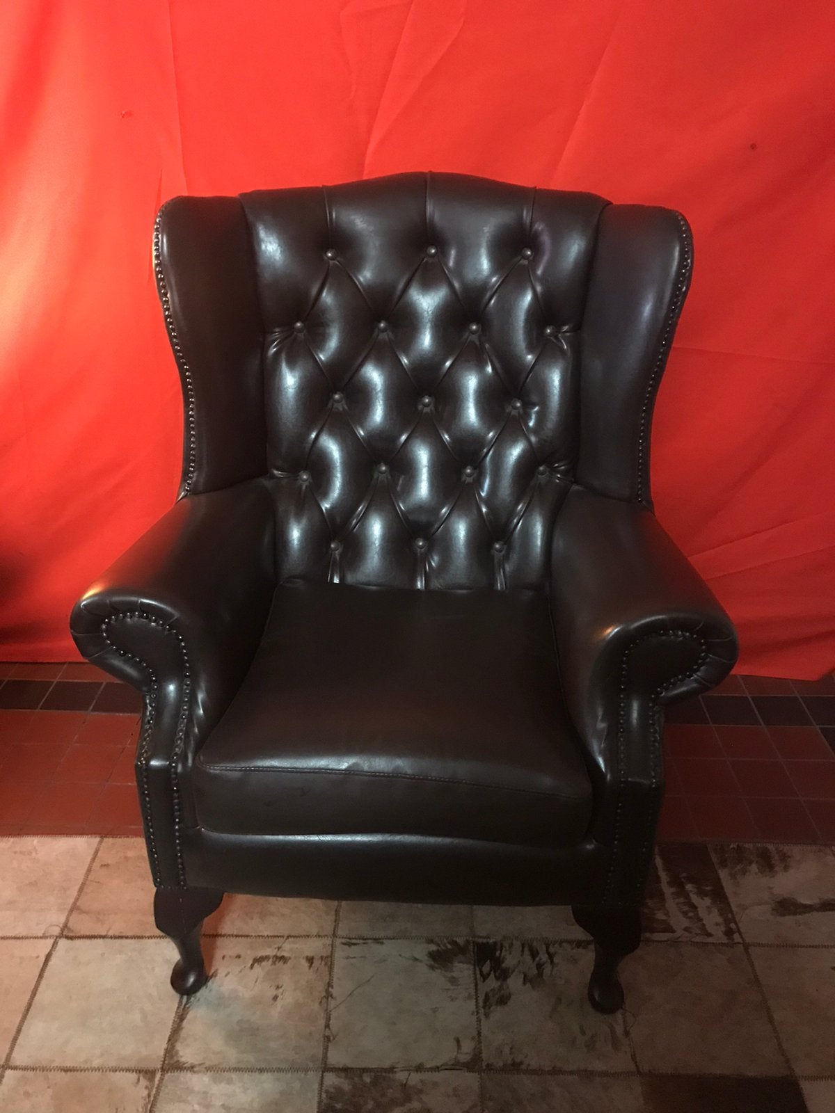 Retro / Vintage Chesterfield zeteltje jaren sixties, Ophalen