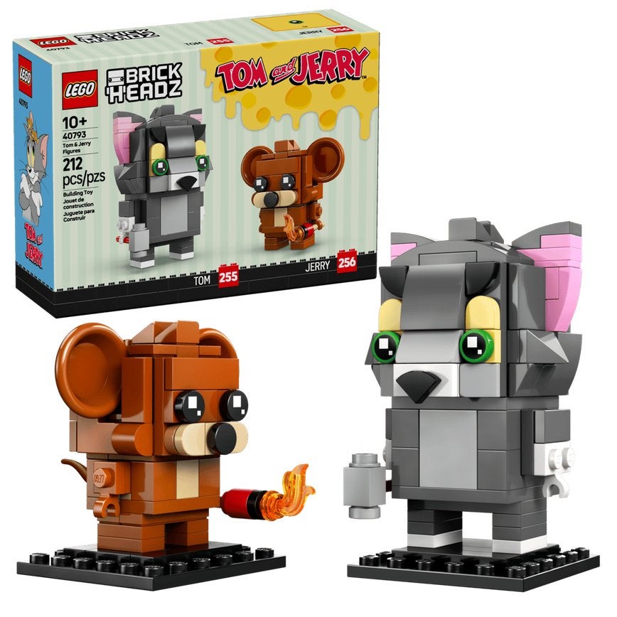 40793 Lego BrickHeads Tom & Jerry, BrickHeadz, Lego, Nieuw, Ophalen of Verzenden