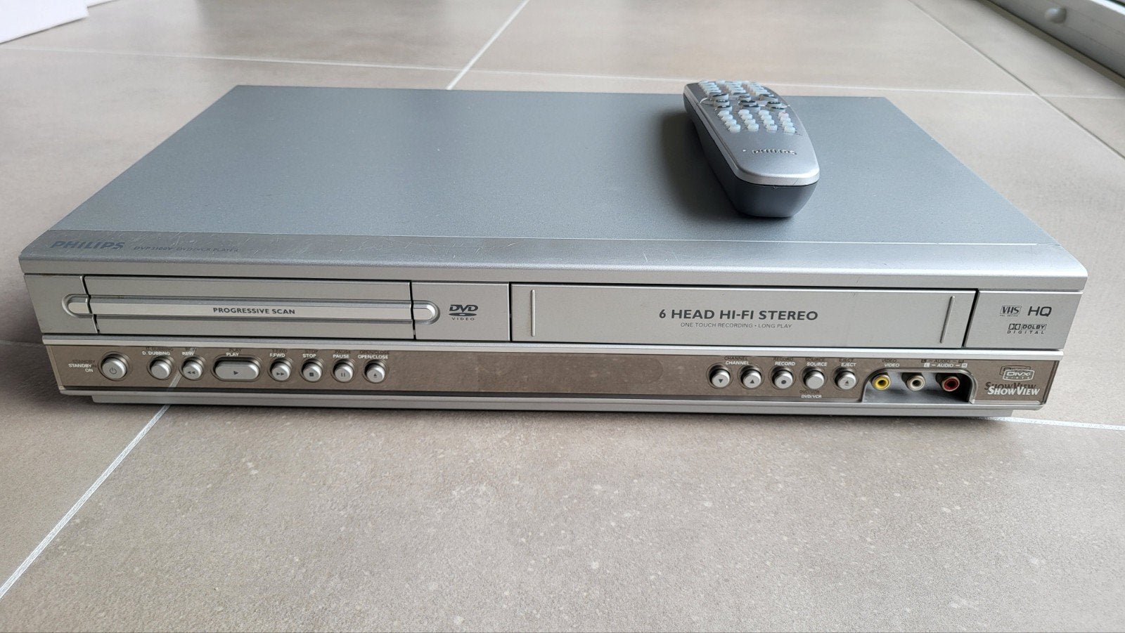 Magnétoscope et enregistreur DVD Philips Combi DVP3100V, Enlèvement ou Envoi, Utilisé