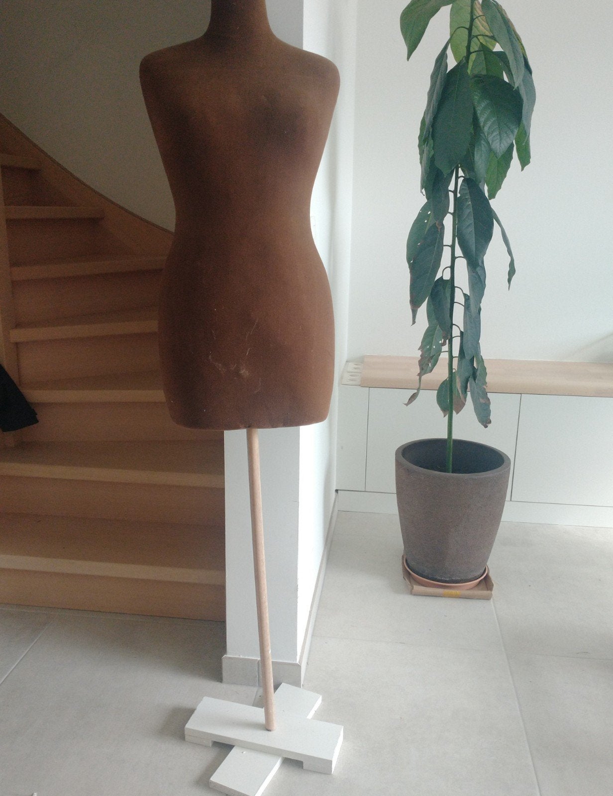 Mannequin, paspop, kledingbuste, Ophalen of Verzenden, Gebruikt