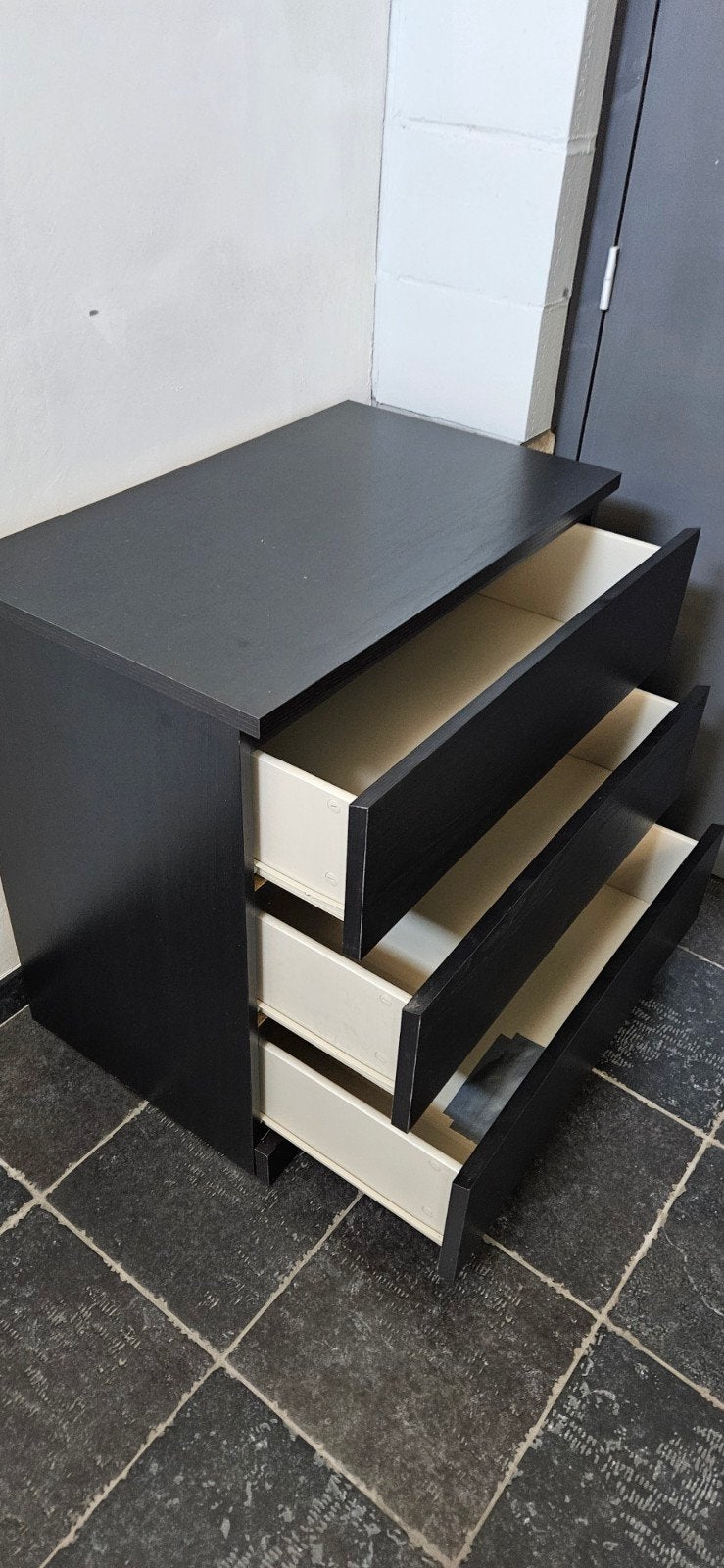 Commode 3 tiroir malm ikéa
