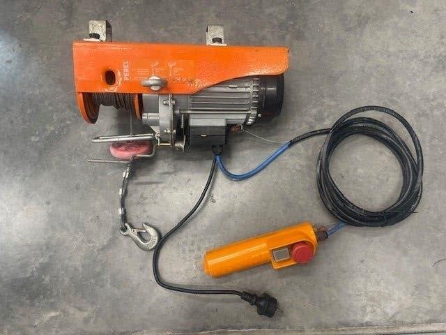 elektrische takel, Ophalen
