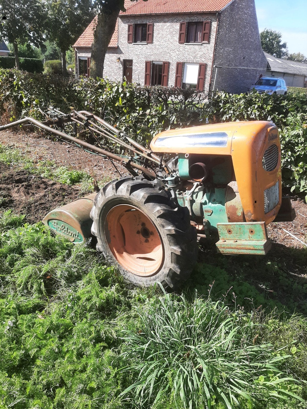 goldoni motoculteur 18 pk, Enlèvement