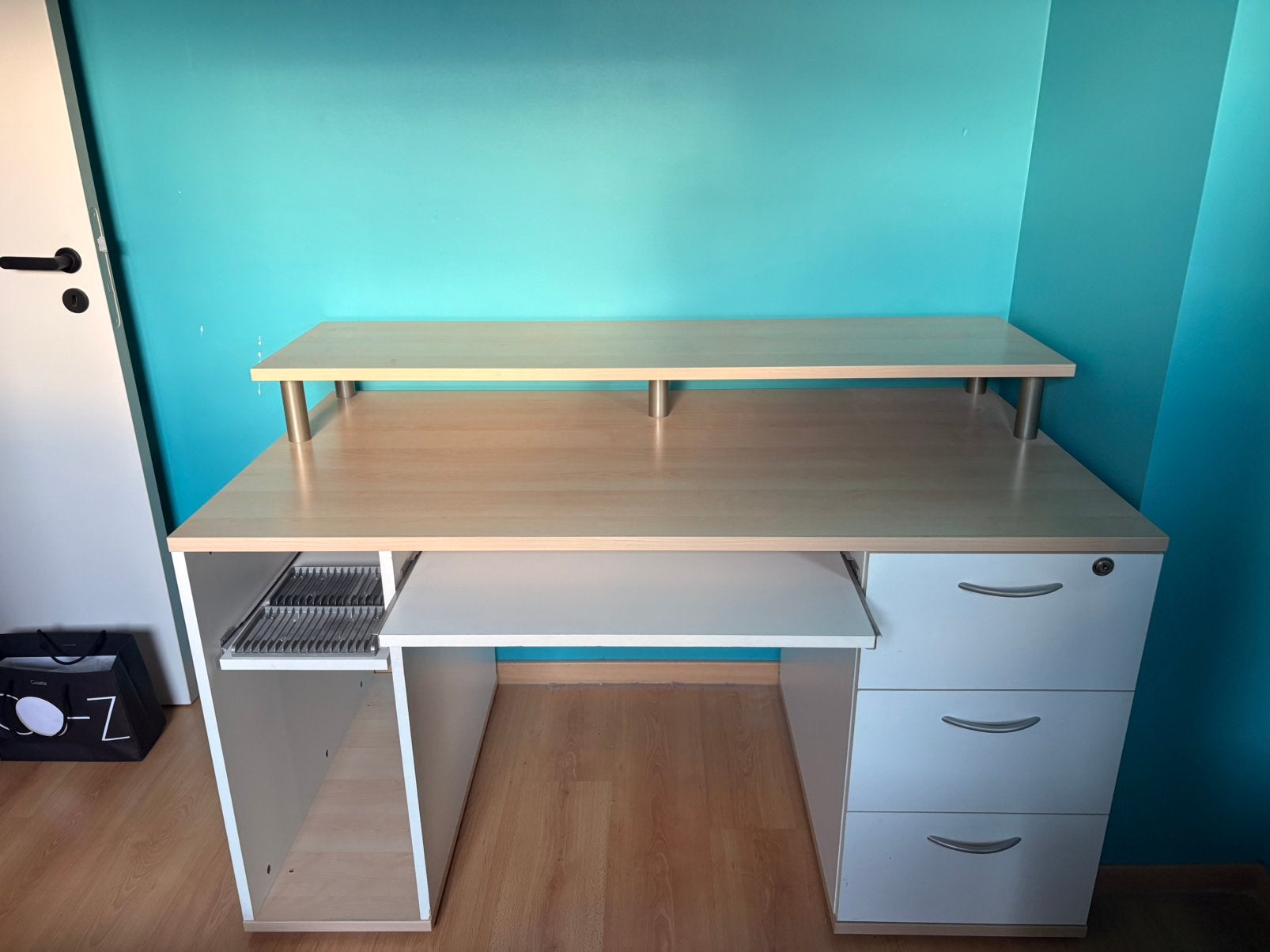 Bureau d'étude à vendre, Autres marques, Bureau d'ordinateur, 76 cm, Enlèvement