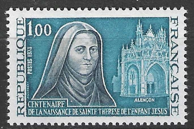 Frankrijk 1973 - Yvert 1737 - Heilige Theresia  (PF), Postzegels en Munten, Postzegels | Europa | Frankrijk, Postfris, Verzenden