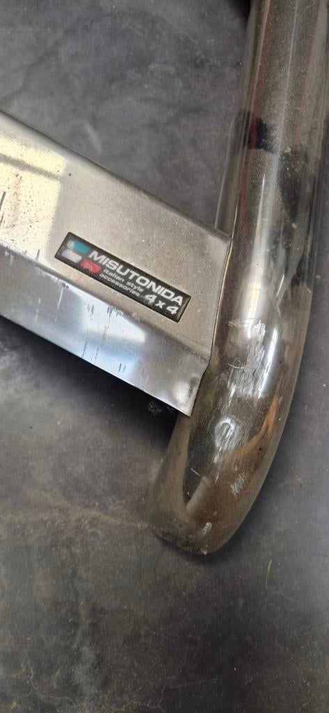 Bullbar mercedes w639, Ophalen