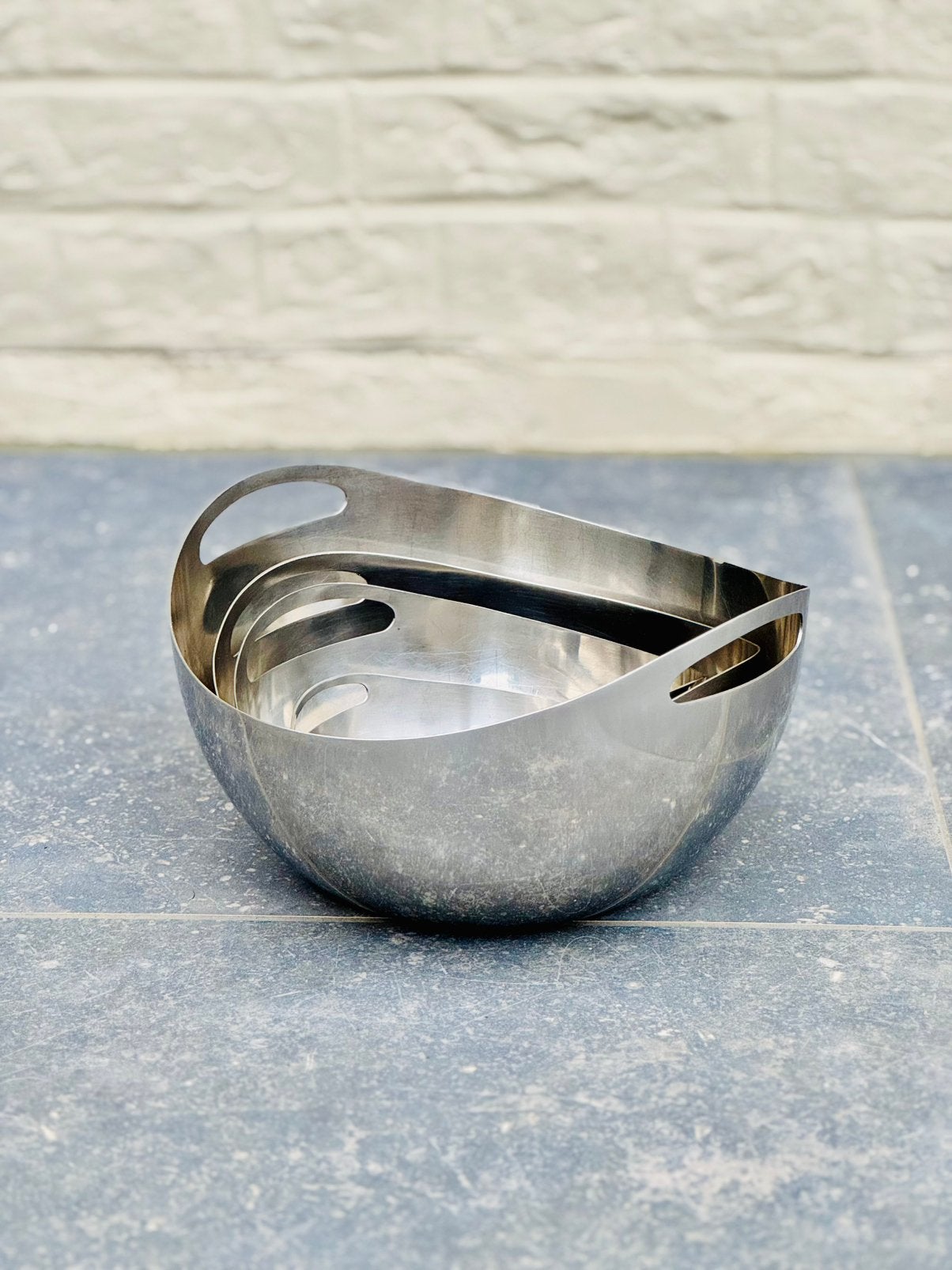 Bols - Stephan Winteroy pour Wiskemann, Maison & Meubles, Enlèvement, Utilisé, Inox, Autres marques