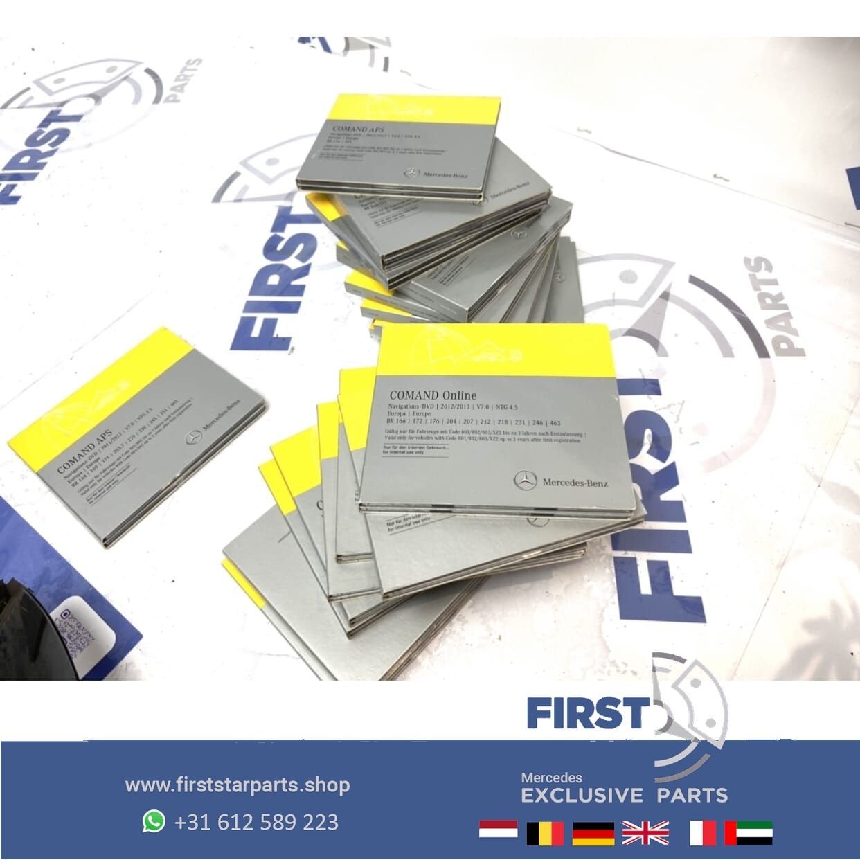 Mercedes COMAND NAVIGATIE CD EUROPA 2011-2012 NTG2.5 v7 W204, Autos : Divers, Navigation de voiture, -, Comme neuf, -, -