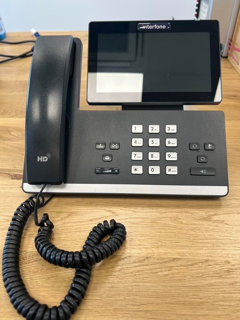 Yealink SIP-T57W – Téléphone IP Business Quantités total 5, Télécoms, Enlèvement, Comme neuf, Téléphone