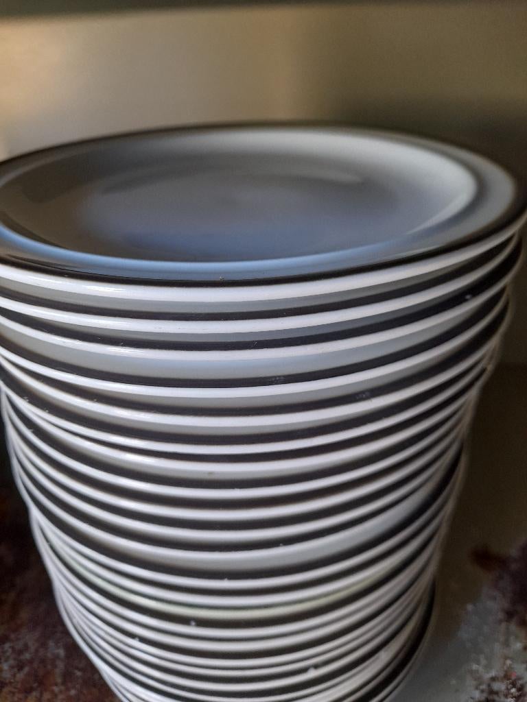 Borden (voor voorgerecht en hoofdschotel), Huis en Inrichting, Ophalen, Gebruikt, Bord(en)