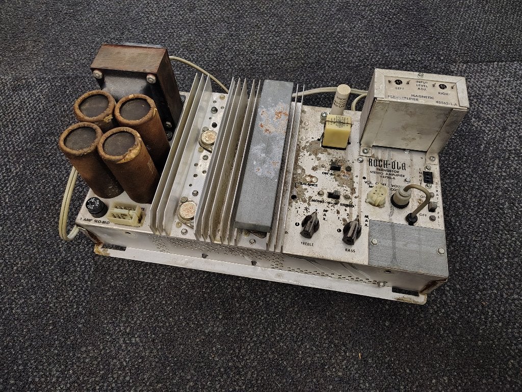 Versterker 44790- A Rock-ola 440 (1969) jukebox, Verzamelen, Verzenden