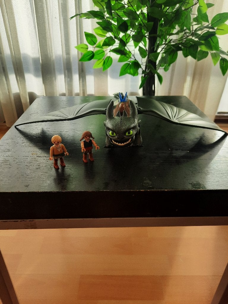 playmobil drakenrijders toothless, Kinderen en Baby's, Ophalen, Losse onderdelen, Overige typen, Zo goed als nieuw