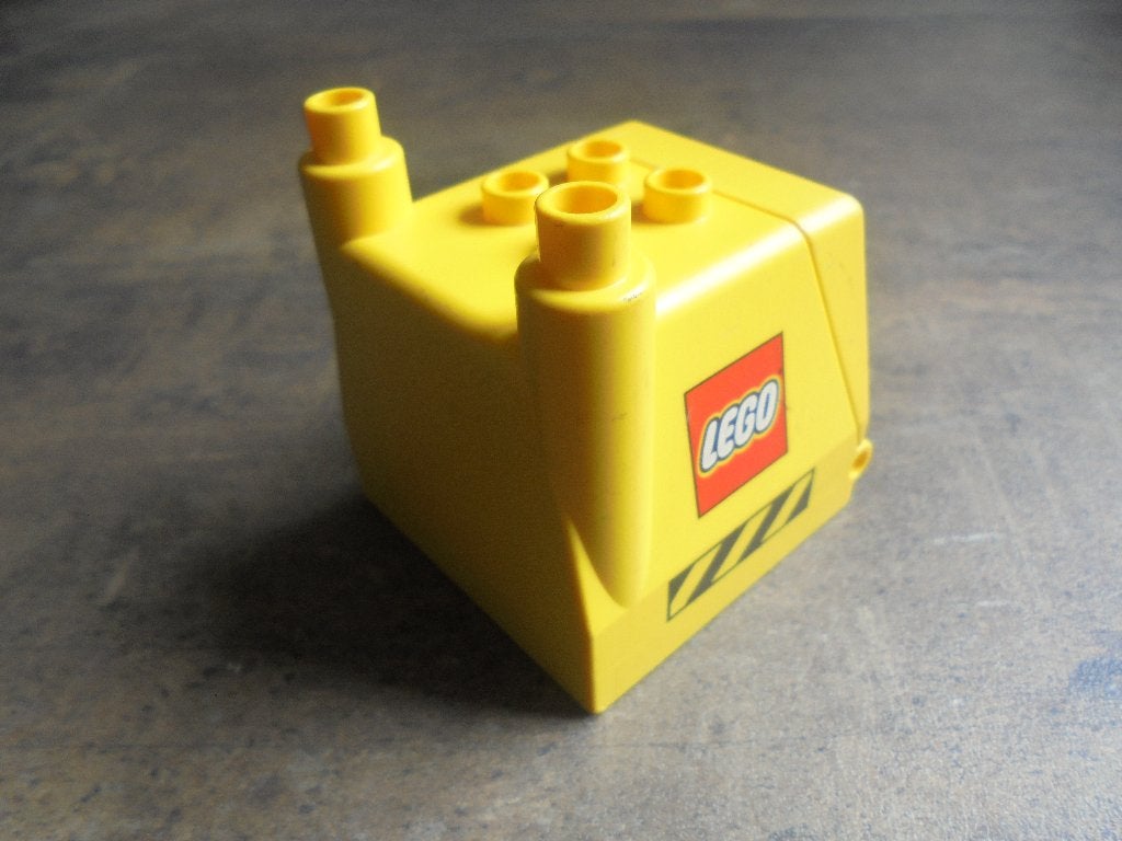 Lego Duplo Truck Construction Back with Hatch (zie foto's), Enlèvement ou Envoi, Utilisé, Briques en vrac, Duplo