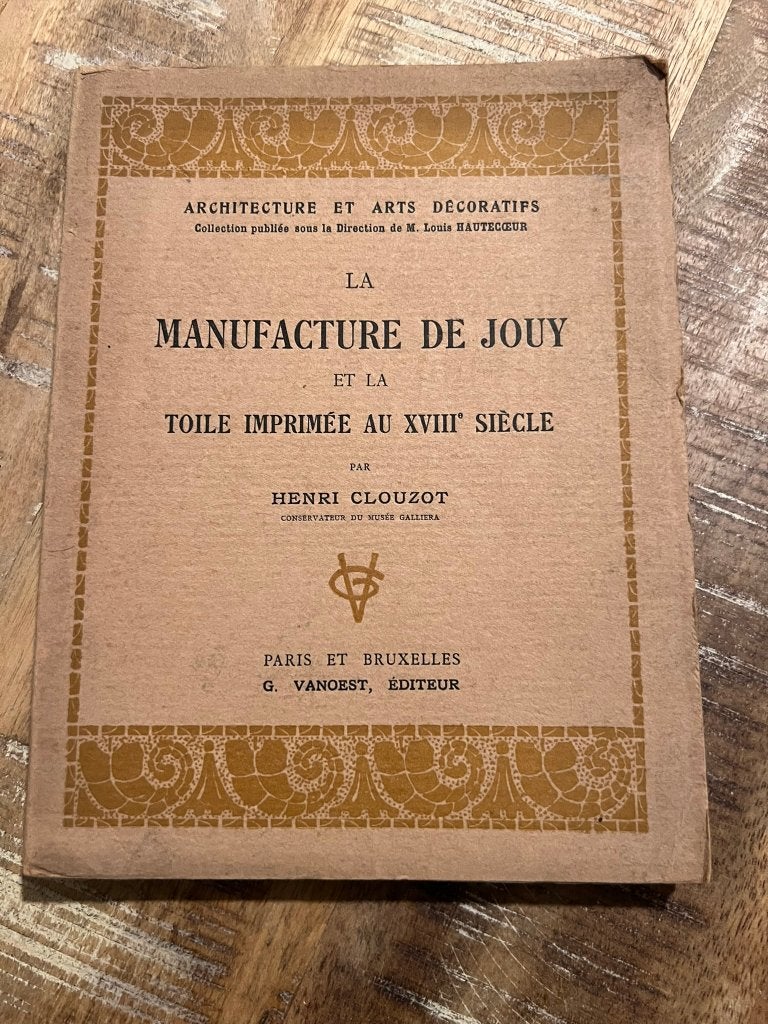 La manufacture de bijoux et la toile imprimée au - Clouzot, Enlèvement ou Envoi, Henri Clouzot, Utilisé, Autres sujets/thèmes
