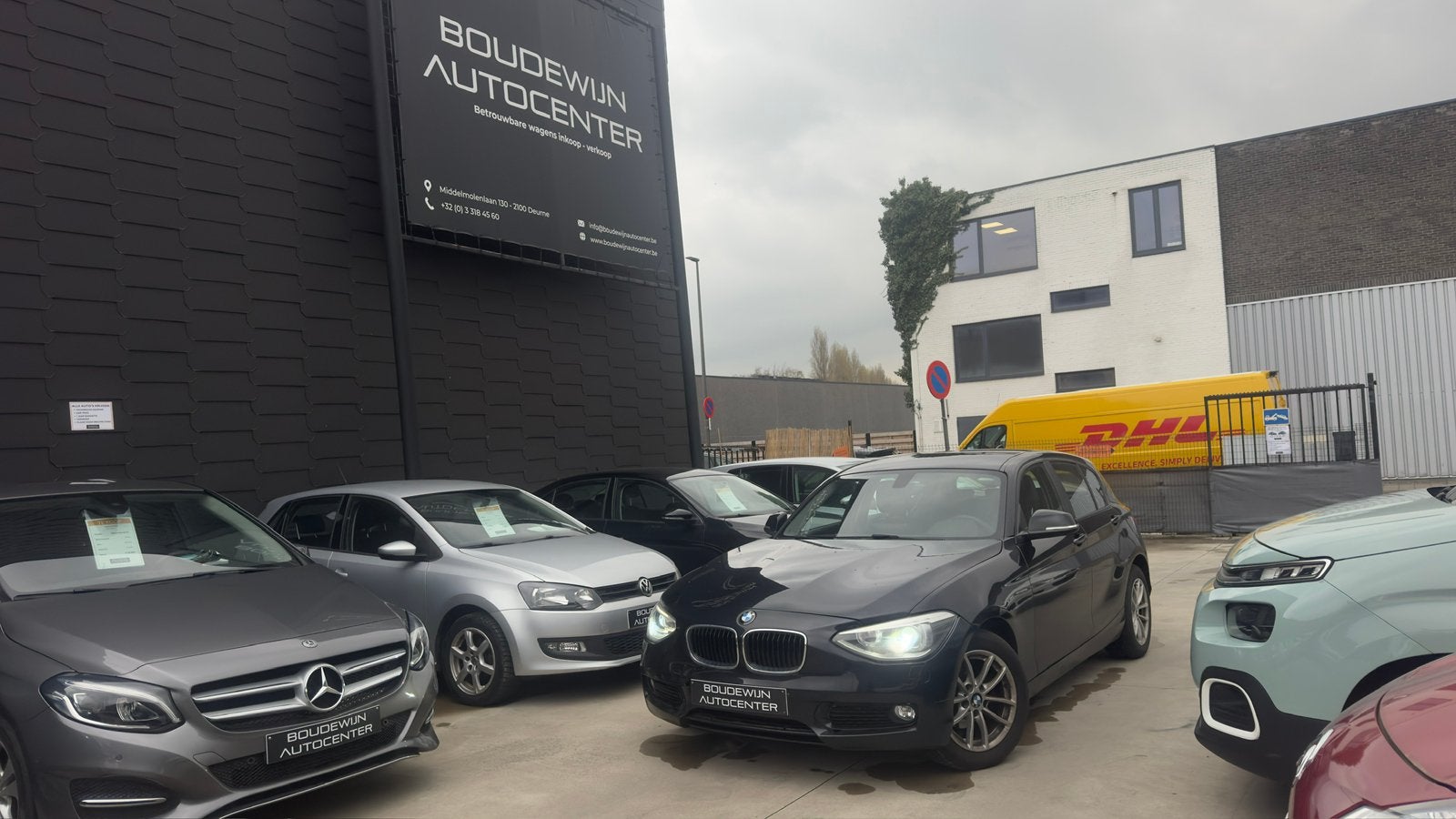 Bmw 1 Serie 116i 1.6Benzine  2014 170.xxxkm Garantie, Auto's, BMW, Electronic Stability Program (ESP), Zwart, Zwart, 5 deurs