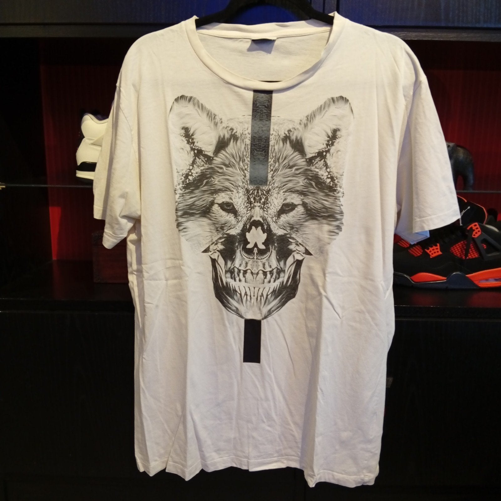 Witte tshirt Marcelo Burlon maat XL, Ophalen of Verzenden, Gedragen, Maat 56/58 (XL), Marcelo Burlon