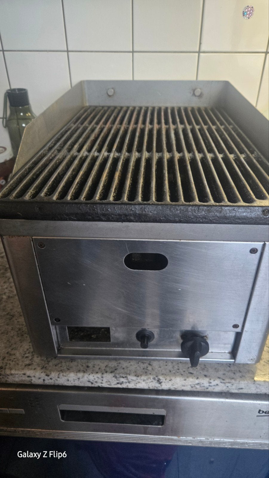 grill op gaz, Ophalen of Verzenden, Gebruikt, Fornuis, Frituur en Grillen
