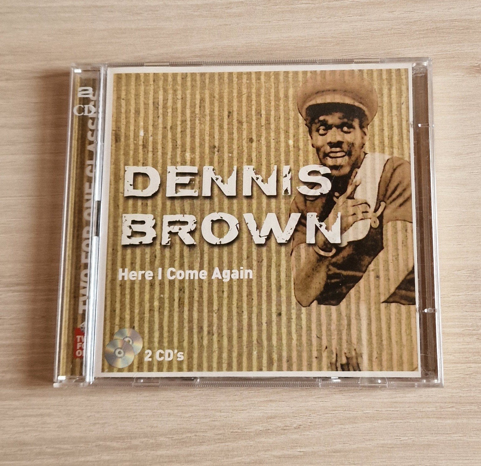DENNIS BROWN Here I Come Again dubbel CD, Cd's en Dvd's, Ophalen of Verzenden, Zo goed als nieuw, Album