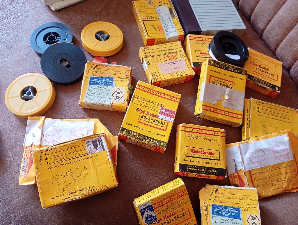 8 mm films amateur Afrika Congo Cameroun Ghana, Ophalen of Verzenden, 8mm film