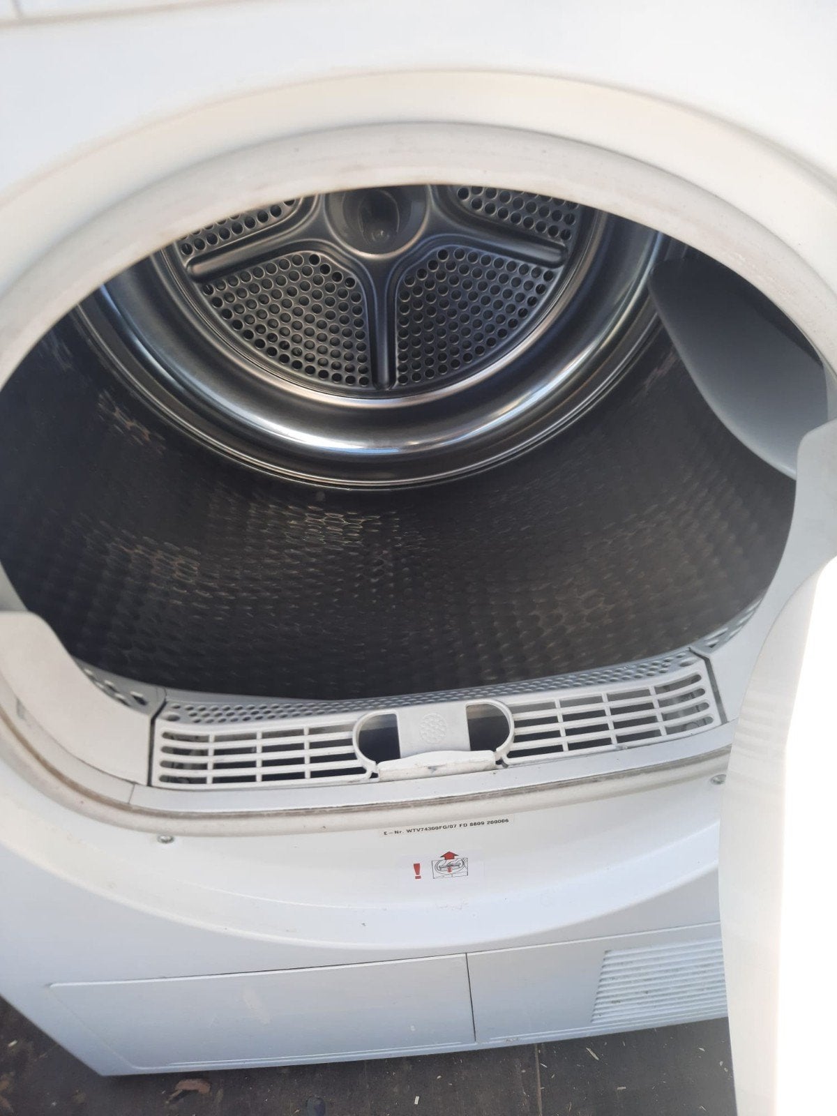 droogkast, Évacuation d'air, Phase anti-froissage, Chargeur frontal, Enlèvement