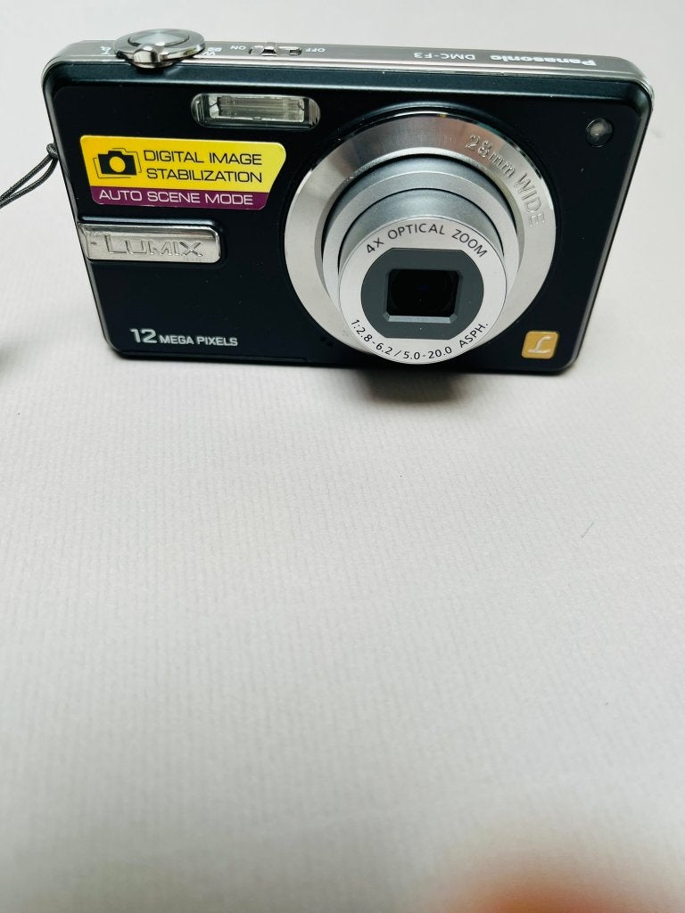 Panasonic Lumix DMC-F3 Digitale Camera 12MP + Lader, Audio, Tv en Foto, Fotocamera's Digitaal, Gebruikt, Compact, Overige Merken