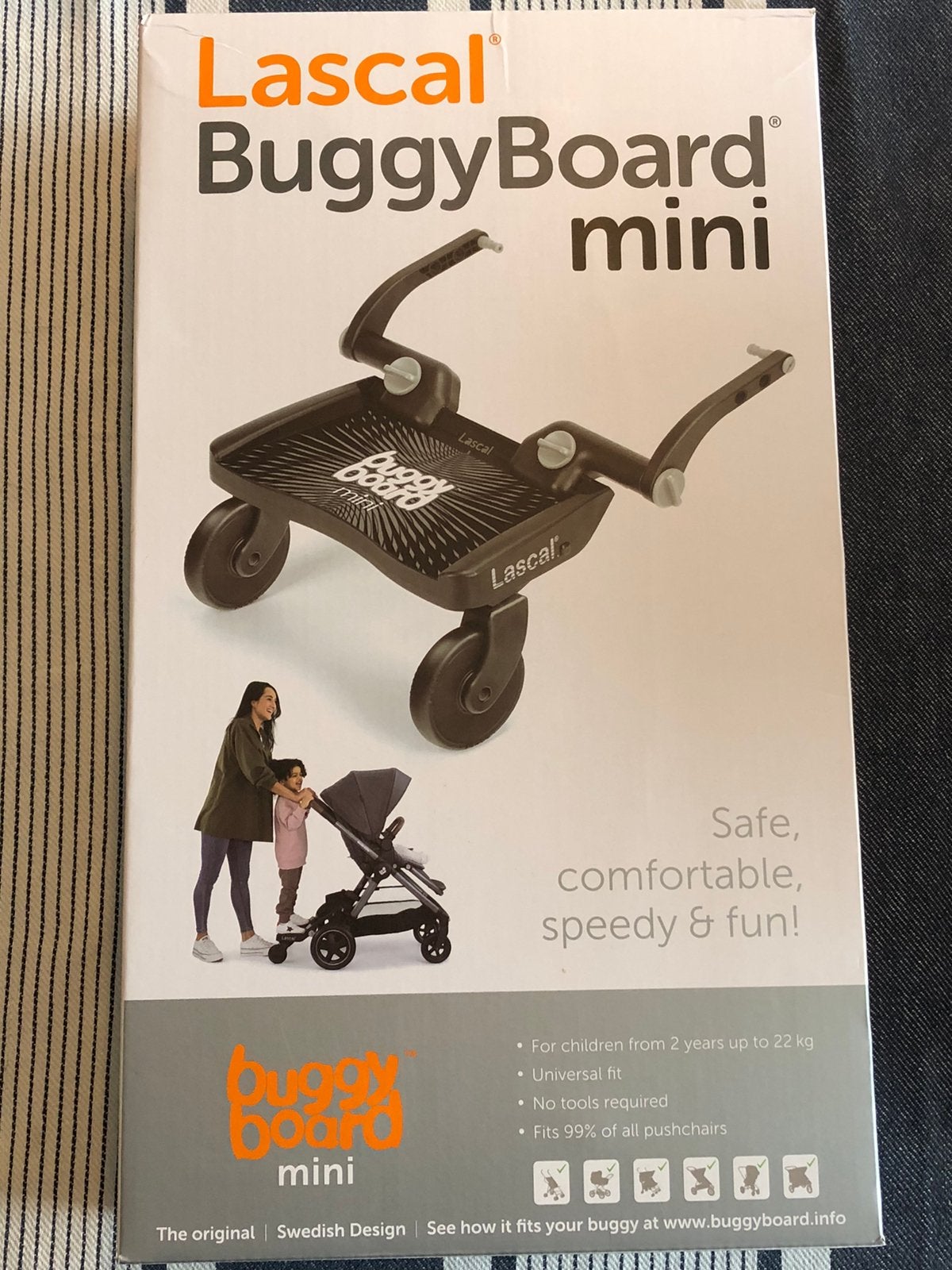 Buggy Meerijdplankje mini Lascal Universeel, Kinderen en Baby's, Ophalen, Nieuw