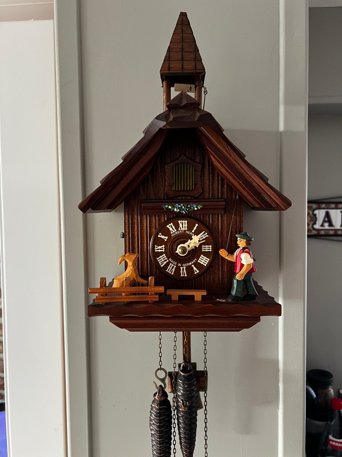Koekoeksklok zo goed als nieuw, Antiek en Kunst, Ophalen