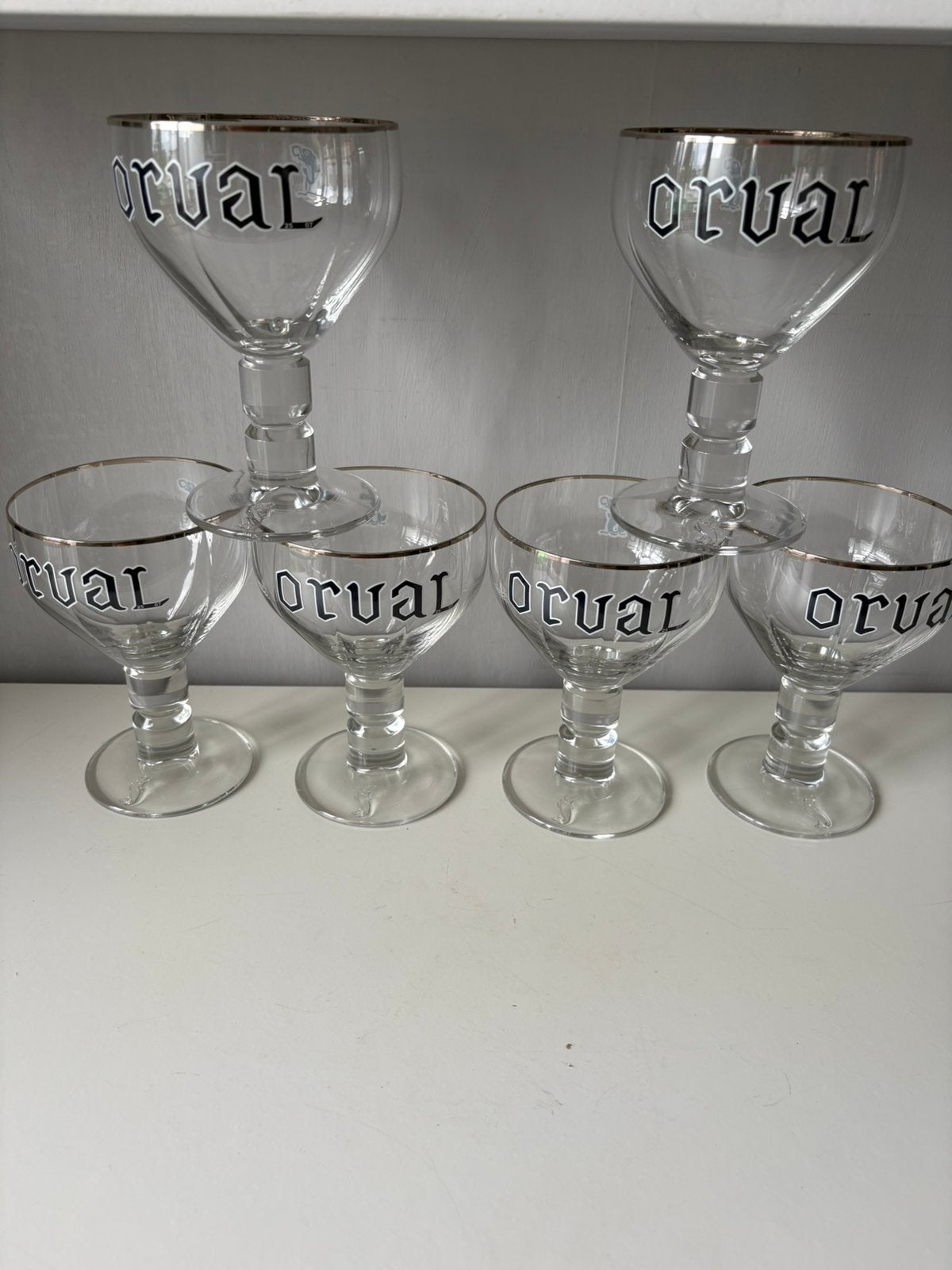 6 verres ORVAL neufs, Collections, Enlèvement ou Envoi, Neuf