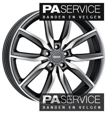 Nw 19 inch Antraciet  BMW X1 F48 X2 F29 set incl Brigdestone, Auto-onderdelen, Banden en Velgen, 19 inch, Velg(en), -, -
