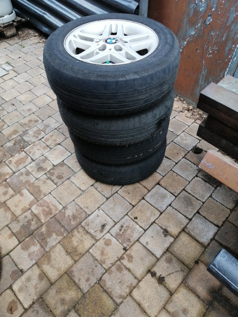 Banden en velgen, Ophalen, Gebruikt, 15 inch, Banden en Velgen