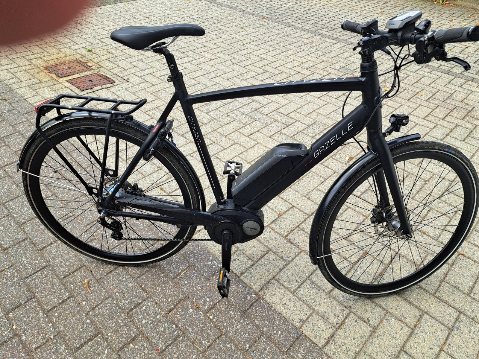 Gazelle C8  Cityzen  Hybrid, Vélos & Vélomoteurs, Vélos électriques, 50 km par batterie ou plus, 59 cm ou plus, Enlèvement, Utilisé